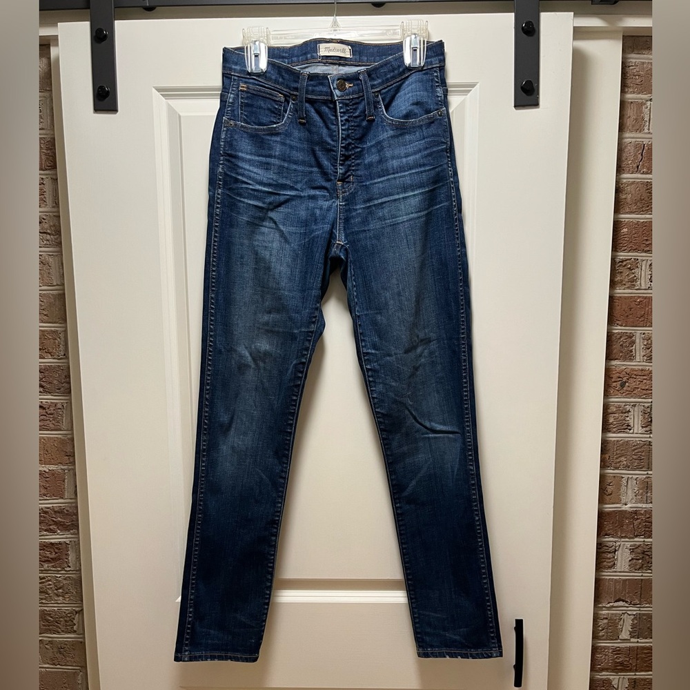 Madewell slim straight jeans